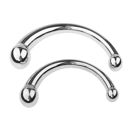Anal Hooks 5858 Elegant Double Steel Stainless Hook Ended Anal 0728